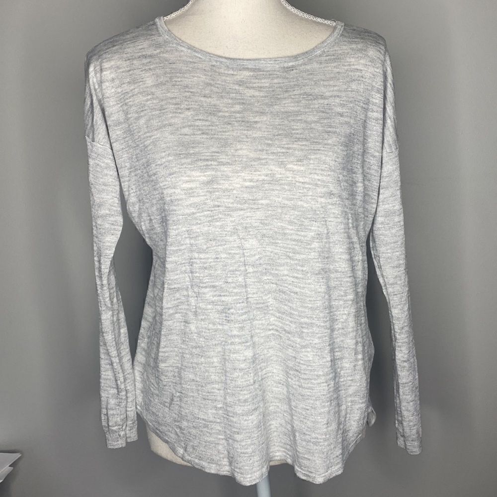 H&M Basic Grey Longsleeve Size Small